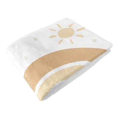 Sweet Jojo Designs Gender Neutral Baby Milestone Blanket Boho Rainbow Tan Yellow And White 5 Sweet Jojo Designs Gender Neutral Baby Milestone Blanket Boho Rainbow Tan Yellow And White - Image 4