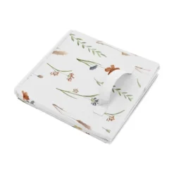 Sweet Jojo Designs Girl Fabric Storage Bins Set Watercolor Floral Garden Green Blue And Orange -Sweets Jojo Shop GUEST 9525ccab e46e 428e 88f2 7e07f93d7d15