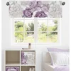Sweet Jojo Designs Girl Window Valance Treatment 54in. Peony Floral Garden Purple Ivory And Green -Sweets Jojo Shop GUEST 965d34a9 ca25 413a 8251 0ef72ae8c618