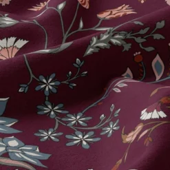 Sweet Jojo Designs Shower Curtain 72in.x72in. Boho Floral Wildflower Red Orange And Blue -Sweets Jojo Shop GUEST 97c99422 8d7e 4480 9a8a f684b8da2ec4