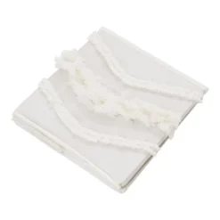 Sweet Jojo Designs Boy Or Girl Gender Neutral Unisex Set Of 2 Kids' Decorative Fabric Storage Bins Bohemian Fringe Ivory -Sweets Jojo Shop GUEST a017f8dd 6762 4f95 835d 4b4034951cff