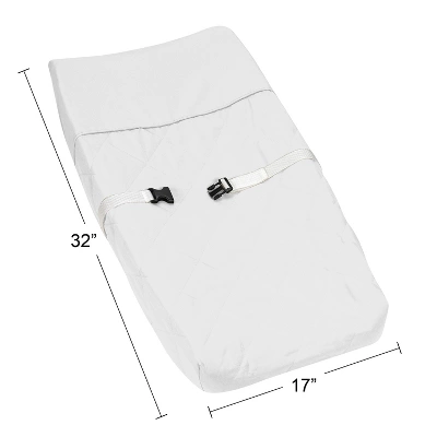 Sweet Jojo Designs Boy Or Girl Gender Neutral Unisex Changing Pad Cover Celestial Blue Gold And Grey 5 Sweet Jojo Designs Boy Or Girl Gender Neutral Unisex Changing Pad Cover Celestial Blue Gold And Grey - Image 3