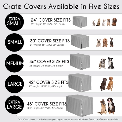 Sweet Jojo Designs Dog Crate Kennel Cover 36in. Tufted Sun Ivory And Beige 7 Sweet Jojo Designs Dog Crate Kennel Cover 36in. Tufted Sun Ivory And Beige - Image 5