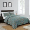 Sweet Jojo Designs King Duvet Cover And Shams Set Boho Floral Wildflower Blue And Orange 3pc -Sweets Jojo Shop GUEST a5e92de5 f616 4867 a26d 92836fc368cc