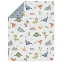 Sweet Jojo Designs Boy Toddler Bedding Set Watercolor Dinosaur Dino Multicolor 5pc -Sweets Jojo Shop GUEST abea721d 1656 4832 8e58 093710bd23ca