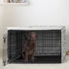 Sweet Jojo Designs Dog Crate Kennel Cover 42in. Paw And Bone Brown Grey And Taupe -Sweets Jojo Shop GUEST ad797df8 0570 4c35 99db b1a76b3a6f3e