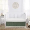 Sweet Jojo Designs Boy Or Girl Gender Neutral Unisex Baby Crib Bed Skirt Boho Fringe Green And White -Sweets Jojo Shop GUEST ae2fae8b ef20 4583 bacd 084130965533