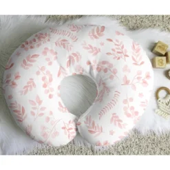 Sweet Jojo Designs Girl Support Nursing Pillow Cover (Pillow Not Included) Botanical Pink And White -Sweets Jojo Shop GUEST b12984c2 f354 440c 84c2 8df32a197990