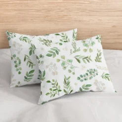 Sweet Jojo Designs Full/Queen Comforter Bedding Set Botanical Green And White 3 Pc -Sweets Jojo Shop GUEST b7e157db 0084 489a 9c05 972d7f4b531e