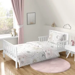 Sweet Jojo Designs Girl Toddler Bedding Set Celestial Pink Gold And Grey 5pc -Sweets Jojo Shop GUEST bb2a9921 c286 44f0 ad20 cd385a04e04e