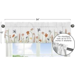 Sweet Jojo Designs Window Valance Treatment 54in. Watercolor Floral Garden Multicolor 10 Sweet Jojo Designs Window Valance Treatment 54in. Watercolor Floral Garden Multicolor -Sweets Jojo Shop GUEST be163a81 c14c 49ed a5e0 43448988b47d