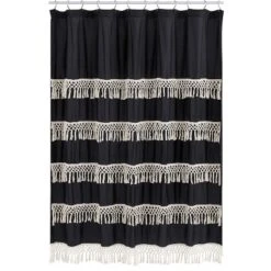 Sweet Jojo Designs Shower Curtain 72in.x72in. Boho Fringe Black And Ivory 11 Sweet Jojo Designs Shower Curtain 72in.x72in. Boho Fringe Black And Ivory -Sweets Jojo Shop GUEST be776958 24fe 4bf8 b234 1af10f91f496