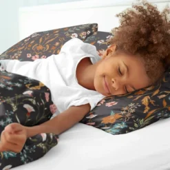 Sweet Jojo Designs Girl Full/Queen Comforter Bedding Set Boho Floral Wildflower Black Orange Green Blue 3pc 9 Sweet Jojo Designs Girl Full/Queen Comforter Bedding Set Boho Floral Wildflower Black Orange Green Blue 3pc -Sweets Jojo Shop GUEST bf19115d 4777 49ae a4de a61b2eab1e2f
