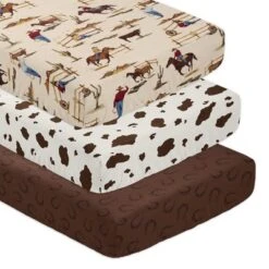Sweet Jojo Designs Boy Fitted Crib Sheets Wild West Cowboy Multicolor 3pc -Sweets Jojo Shop GUEST c119295c 4617 4900 b894 848ca6e2e4c5