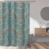 Sweet Jojo Designs Girl Shower Curtain 72in.x72in. Boho Floral Wildflower Blue Orange And Pink -Sweets Jojo Shop GUEST c6d7fde3 0988 42fb aec0 45de25b54edc