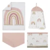 Sweet Jojo Designs Girl Baby Crib Bedding Set - Boho Rainbow Collection 4pc -Sweets Jojo Shop GUEST c719d5c8 0d29 488c 92ac e1e7a8cd1b5a
