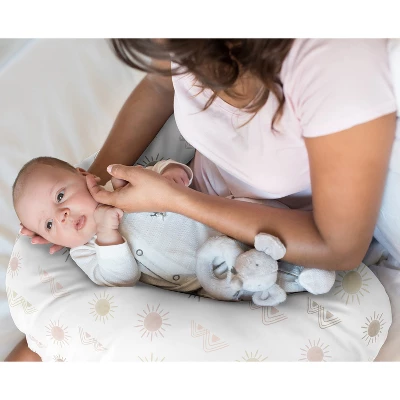 Sweet Jojo Designs Girl Support Nursing Pillow Cover (Pillow Not Included) Desert Sun Pink And Taupe 3 Sweet Jojo Designs Girl Support Nursing Pillow Cover (Pillow Not Included) Desert Sun Pink And Taupe