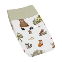 Sweet Jojo Designs Boy Girl Gender Neutral Unisex Changing Pad Cover Watercolor Woodland Forest Animals Multicolor -Sweets Jojo Shop GUEST cbbdd30b 99f5 4280 8755 aaa4e8ba3375