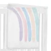 Sweet Jojo Designs Girl Baby Milestone Blanket Rainbow Pink Blue And Purple