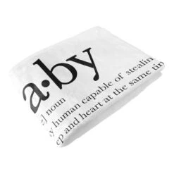 Sweet Jojo Designs Gender Neutral Unisex Baby Milestone Blanket Dictionary Black And White -Sweets Jojo Shop GUEST d171936c e2cf 44e3 91de 72572327a7ab
