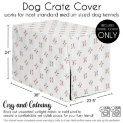 Sweet Jojo Designs Dog Crate Kennel Cover 36in. Baseball Patch Red And White -Sweets Jojo Shop GUEST d4dbe52c fb36 47cc 8b78 802e8219e6bf