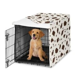 Sweet Jojo Designs Dog Crate Kennel Cover 36in. Wild West Cowboy Brown And Off White -Sweets Jojo Shop GUEST d5350ea6 5831 4e33 8f4b 4565a2c30442