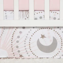Sweet Jojo Designs Crib Bedding Set - Celestial - 11pc Pink/Gold -Sweets Jojo Shop GUEST d56d1b6c 6ecc 4ea5 b177 d80501209a0c