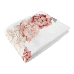 Sweet Jojo Designs Girl Baby Milestone Blanket Peony Floral Garden Pink And Ivory -Sweets Jojo Shop GUEST da2a5823 9287 4e9a 88e9 9f3806c9644e