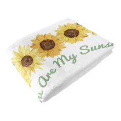 Sweet Jojo Designs Girl Baby Milestone Blanket Sunflower Yellow Green And White -Sweets Jojo Shop GUEST da36350a b0f8 40a6 ae80 f9271859ebad