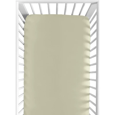 Sweet Jojo Designs Girl Fitted Crib Sheets Set Watercolor Floral Garden Green Orange And Beige 2pc 4 Sweet Jojo Designs Girl Fitted Crib Sheets Set Watercolor Floral Garden Green Orange And Beige 2pc - Image 2