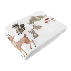 Sweet Jojo Designs Boy Girl Gender Neutral Unisex Baby Milestone Blanket Watercolor Woodland Forest Animals Multicolor -Sweets Jojo Shop GUEST db4fbf56 646e 4ef8 a9cd 9f70f4c951d4