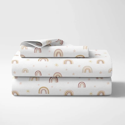 Boho Rainbow Sheet Set - Sweet Jojo Designs 4 Boho Rainbow Sheet Set - Sweet Jojo Designs - Image 2