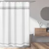 Sweet Jojo Designs Shower Curtain 72in.x72in. Hotel White And Gray -Sweets Jojo Shop GUEST ea32a442 80ae 413a bd35 f397ebc3a203