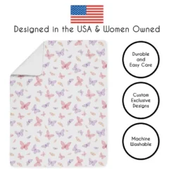 Sweet Jojo Designs Girl Toddler Bedding Set Butterfly Blush Pink And Purple 5pc -Sweets Jojo Shop GUEST ea454c91 bb1a 4429 9aa2 393bd9a4fc4b