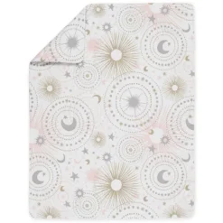 Sweet Jojo Designs Girl Toddler Bedding Set Celestial Pink Gold And Grey 5pc -Sweets Jojo Shop GUEST eb170164 c79f 4166 95e0 c774153fd2c7