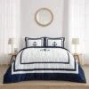 Sweet Jojo Designs Full/Queen Comforter Bedding Set Anchors Away Collection Blue And White 3pc -Sweets Jojo Shop GUEST efab4400 26bc 4639 a8e2 7941e0a9ed02
