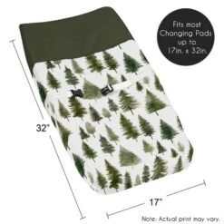 Sweet Jojo Designs Gender Neutral Unisex Changing Pad Cover Woodland Pine Tree Green And White 11 Sweet Jojo Designs Gender Neutral Unisex Changing Pad Cover Woodland Pine Tree Green And White -Sweets Jojo Shop GUEST f2ab6ecd 85a7 4c48 ade7 5734a54c3168