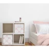 Sweet Jojo Designs Girl Fabric Storage Bins Set Ballerina And Ballet Bows Pink And White -Sweets Jojo Shop GUEST f2f0128c aec3 40db 90f3 26e2914c2dc9