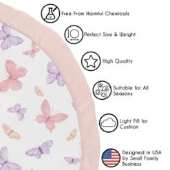 Sweet Jojo Designs Girl Baby Tummy Time Playmat Butterfly Blush Pink And Purple 10 Sweet Jojo Designs Girl Baby Tummy Time Playmat Butterfly Blush Pink And Purple -Sweets Jojo Shop GUEST f45a9892 8e2a 4618 9df7 dcabd8de24e4