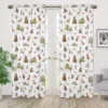 Sweet Jojo Designs Boy Girl Gender Neutral Unisex Window Curtain Panels Drapes 84in. Watercolor Woodland Forest Animals Orange Green And Brown -Sweets Jojo Shop GUEST f9f41862 f935 4d08 a360 190438b3dc6e