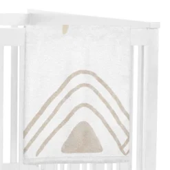 Sweet Jojo Designs Gender Neutral Baby Milestone Blanket Desert Sun Taupe And Ivory